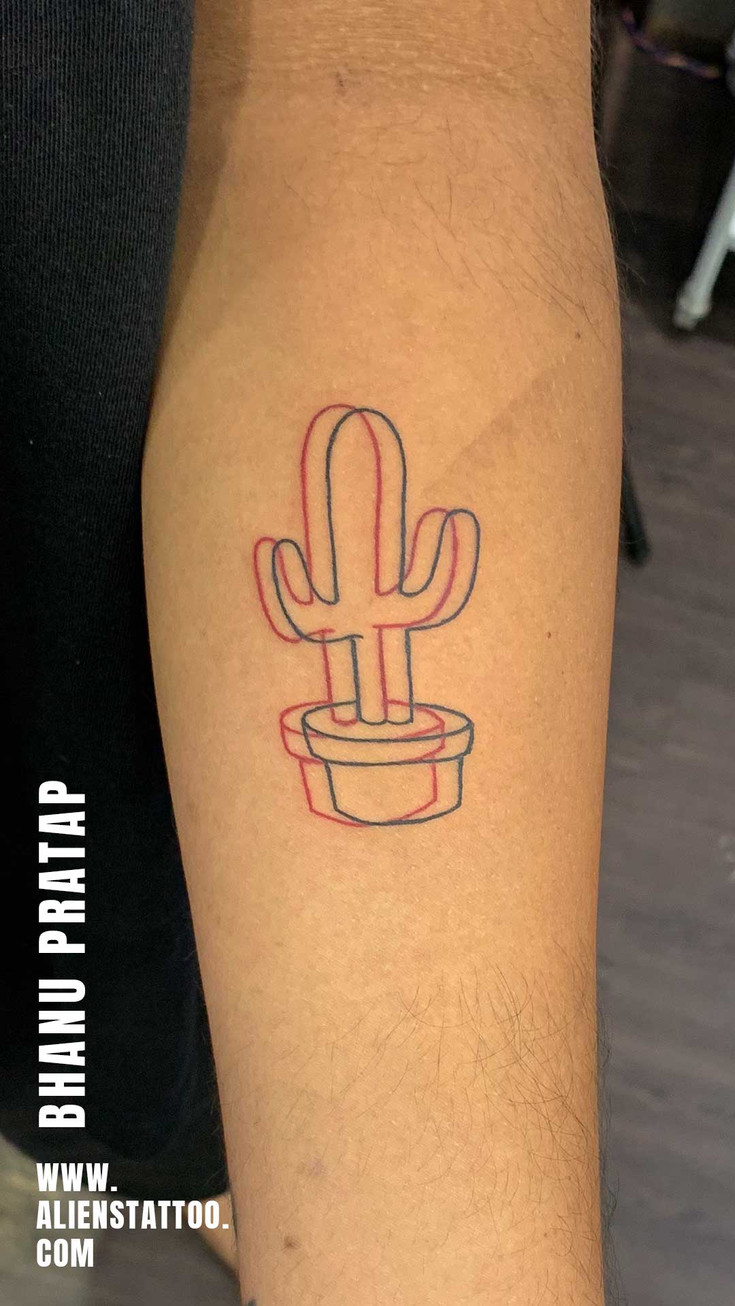 cactus tattoo