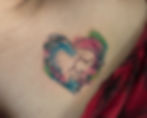 motherhood heart tattoo