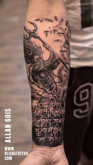 mahadev tattoo mantra