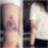Dainty Roses Tattoo