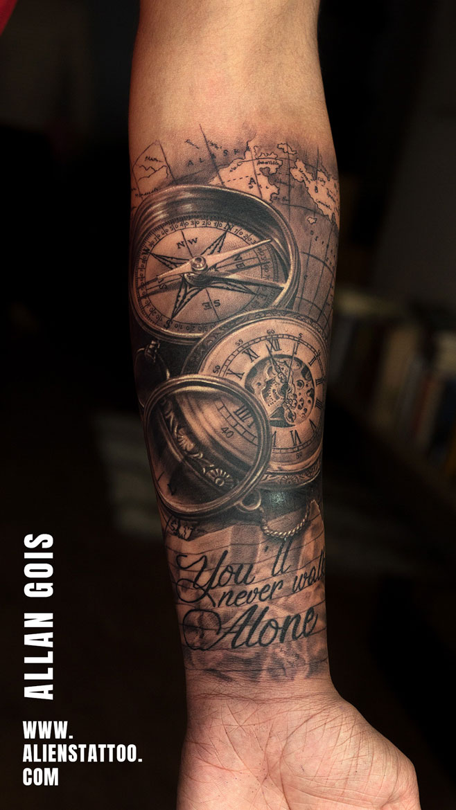 travel tattoo