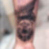 Roman Sculpture Lion Tattoo