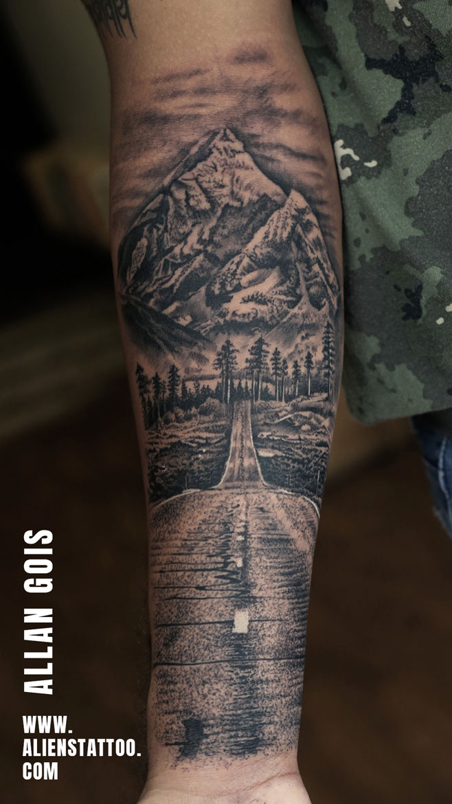 wanderlust tattoo