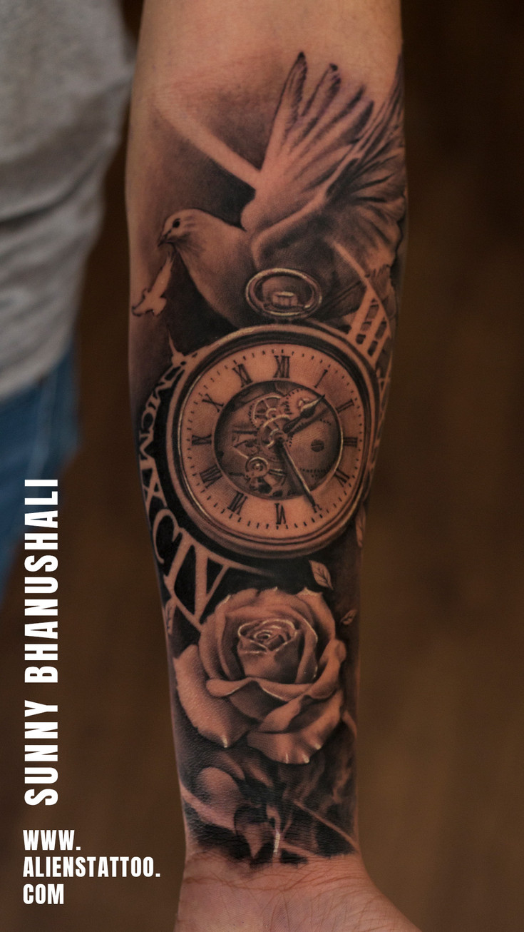 compass tattoo
