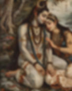 shiva parvati tattoo