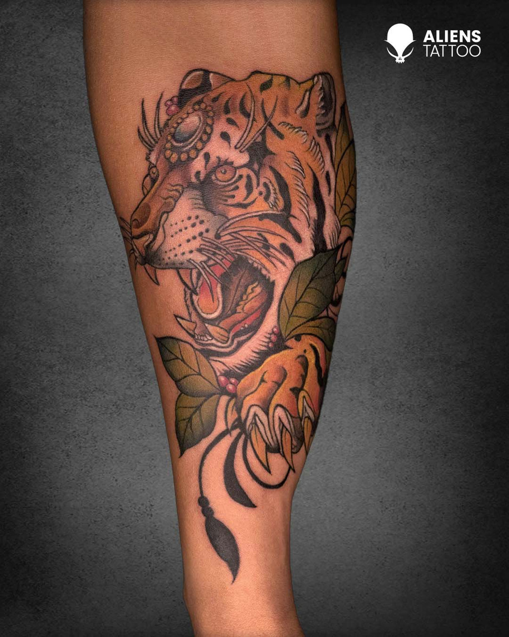 japanese tiger tattoo