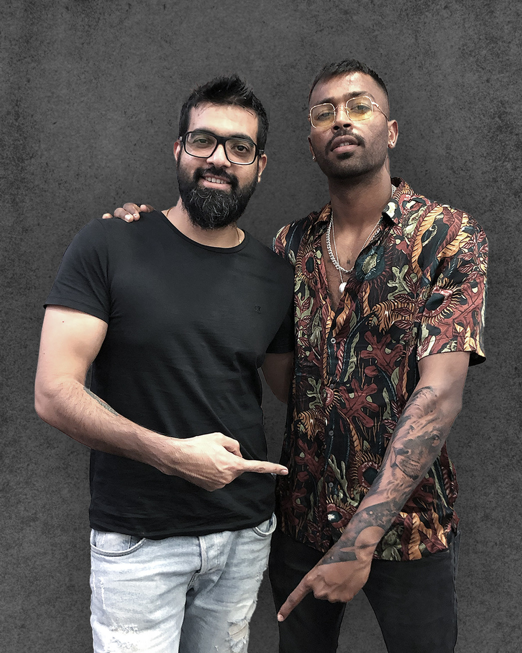 sunny bhanushali tattooed Hardik Pandya
