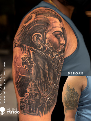 shiva coverup tattoo
