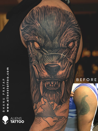 Tiger Tattoo CoverUp