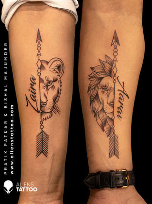 small couple tattoo
